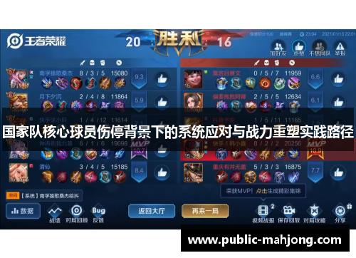 国家队核心球员伤停背景下的系统应对与战力重塑实践路径